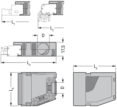 232-602 WAGO Accessories for PCB Connectors, Connector Systems Image 2