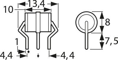 2046-60-C2FLF Bourns Electronics GmbH Gas Discharge Tubes Image 2