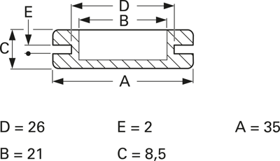 1257CA01M fastpoint Grommets Image 2