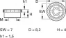 150 90 03 Nuts, Washers, Rings