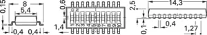 CHS-10MB Nidec Copal Slide Switches and Coding Switches