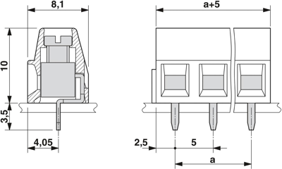 1729092 Phoenix Contact PCB Terminal Blocks Image 2