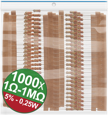 22P060 QUADRIOS Resistor Sortiments