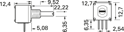 14910F0GJSX10504KA Vishay Potentiometers Image 2