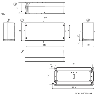 1329750000 Weidmüller General Purpose Enclosures Image 2