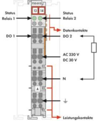 753-512 WAGO Relay modules Image 2