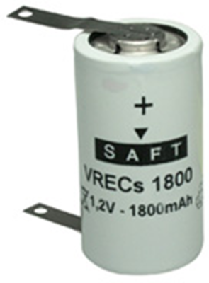 SA 71018 201 060 Saft Round Cell Batteries, 9V Block Batteries Image 1