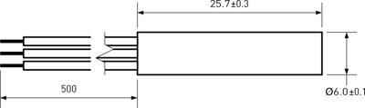 MS-215-4-1-0500 PIC GmbH Proximity Switches, Reed switches Image 2