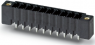 Pin header, 18 pole, pitch 3.5 mm, straight, black, 1713398