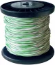 YV 2X0,8/1,4 WEISS/GRÜN Insulated stranded wires