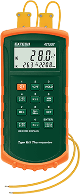 421502 Extech Thermometers and Displays