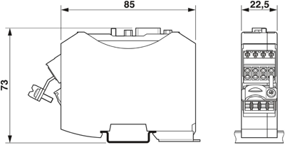 2702636 Phoenix Contact Interface Connectors, Bus Connectors Image 2