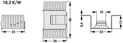 10151908 Fischer Elektronik Heat Sinks Image 2