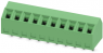 PCB terminal, 10 pole, pitch 3.5 mm, AWG 26-16, 10 A, screw connection, green, 1751170