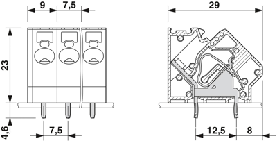 1907526 Phoenix Contact PCB Terminal Blocks Image 3