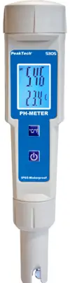 P 5305 PeakTech Conductivity, PH-Meter, Refractometer Image 1