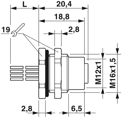 1411588 Phoenix Contact Sensor-Actuator Cables Image 2