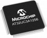 AVR microcontroller, 32 bit, 66 MHz, TQFP-100, AT32UC3A1256-AUT