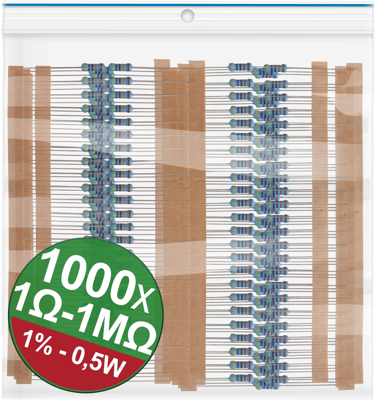 22P083 QUADRIOS Resistor Sortiments