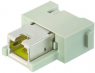 RJ45 module, socket/gender changer, 8 pole, equipped, crimp connection, 09140014721