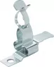 Shield clamp, max. bundle Ø 12 mm, steel, galvanized