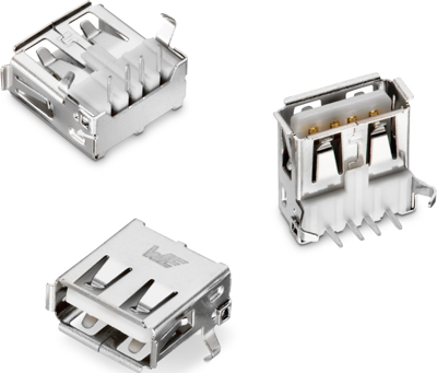 614004190021 Würth Elektronik eiSos USB Connectors, PC Connectors