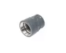 Straight hose fitting, M12, 10 mm, polyamide, IP65, black, (L) 8 mm