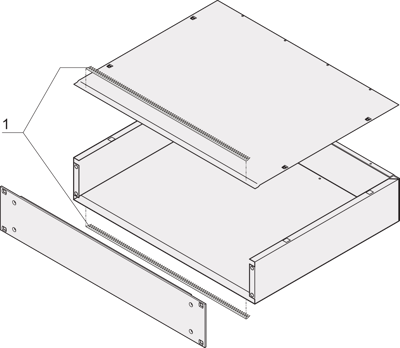 20860-132 SCHROFF Accessories for Enclosures