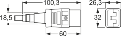 PX0599 BULGIN Device Connectors Image 2