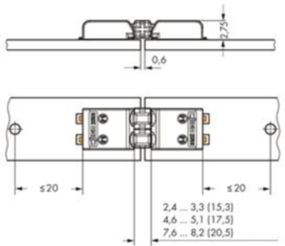 2059-901/021-000 WAGO Terminals Accessories