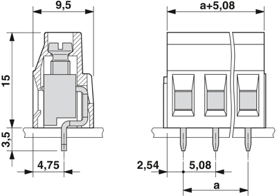 1991341 Phoenix Contact PCB Terminal Blocks Image 2