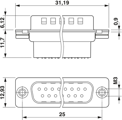 1688832 Phoenix Contact D-Sub Connectors Image 2