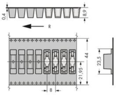 2070-521/998-406 WAGO PCB Terminal Blocks Image 2