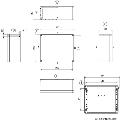 1937720000 Weidmüller General Purpose Enclosures Image 2