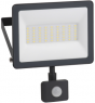 LED spotlight with motion detector, 30 W, 3000 lm, 4000 K, IP44, 0,5 m, IMT47218