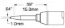 SCV-CNL10AR METCAL Soldering tips, desoldering tips and hot air nozzles