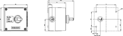 3SU1801-0AQ00-2AB1 Siemens Control Devices in Housings Image 2