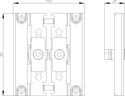 3SU1950-0JE80-0AA0 Siemens Accessories for Enclosures Image 2