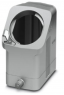 Grommet housing, size B10, die-cast aluminum, PG16, straight/angled, longitudinal bow locking, IP66/IP67, 1411453