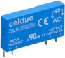 Solid state relay, 18-32 VDC, AC on/off random, 12-280 VAC, 2 A, PCB mounting, SLA03220