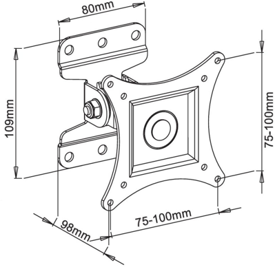 ICA-LCD-201BK EFB-Elektronik Trolleys, bags, cases and holders Image 2