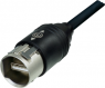 USB 2.0 Adapter cable, USB plug type A to USB plug type B, 1 m, black