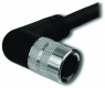 Sensor actuator cable, M16-cable socket, angled to open end, 14 pole, 15 m, black, 4 A, 756-3206/140-150