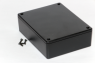 ABS enclosure, (L x W x H) 121 x 94 x 34 mm, black (RAL 9005), IP54, 1591XXGBK