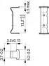 B66202A2010X000 EPCOS Accessories for Inductors