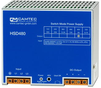 HSD04801.024 CAMTEC DIN Rail Power Supplies