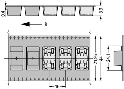 2070-462/998-406 WAGO PCB Terminal Blocks Image 4