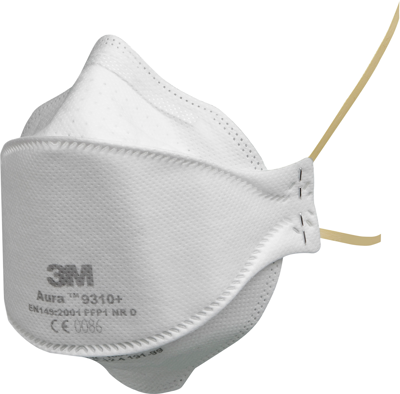 3M AURA 9310+ 3M Disposable Respirators