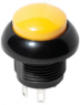 Pushbutton, 1 pole, black, unlit , 5 A/32 V, mounting Ø 12.3 mm, IP68, PNP8E2D2Y03QE