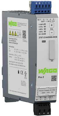 2787-2144/000-030 WAGO DIN Rail Power Supplies